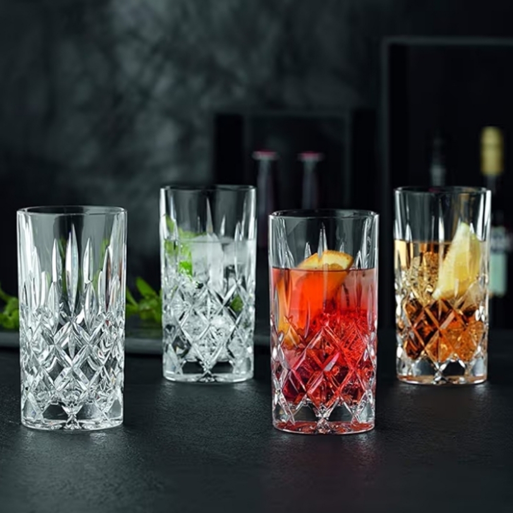 Riedel Nachtmann Noblesse Clear Longdrink Set Of 4 Glasses